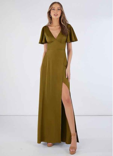 Loyth Lani Stretch Satin Dress