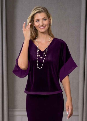 Loyth Fianna Velvet Blouse
 ( Final Sale )
