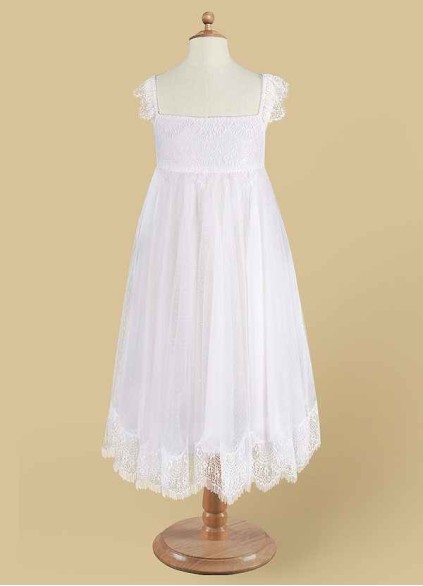 Loyth Guava Flower Girl Dress Loyth Guava Flower Girl Dress