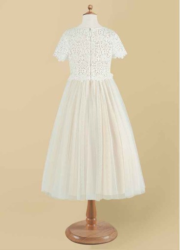 Loyth Petal Flower Girl Dress