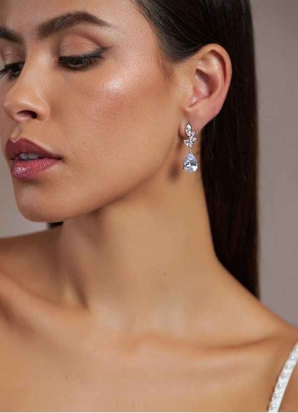 Cluster Dew Drop Earrings Cluster Dew Drop Earrings