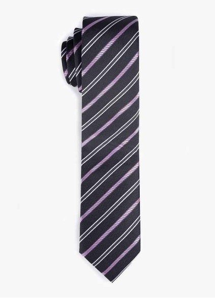 Men's Striped Skinny Tie Men's Striped Skinny Tie